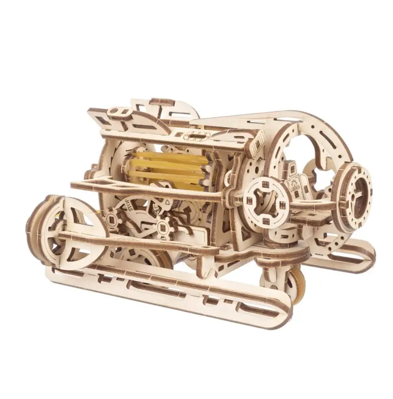 Steampunk Submarine 3D Wooden Puzzle Kit 1