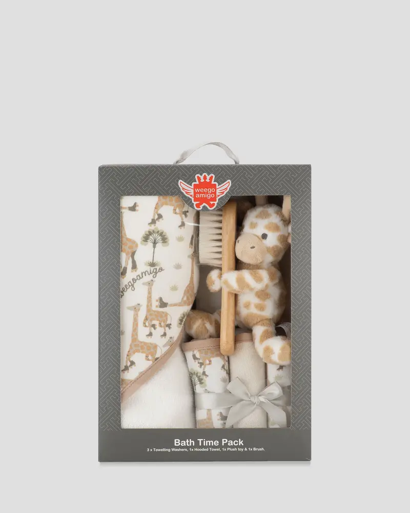 Stevie Necks Giraffe Bath Time Gift Set 1