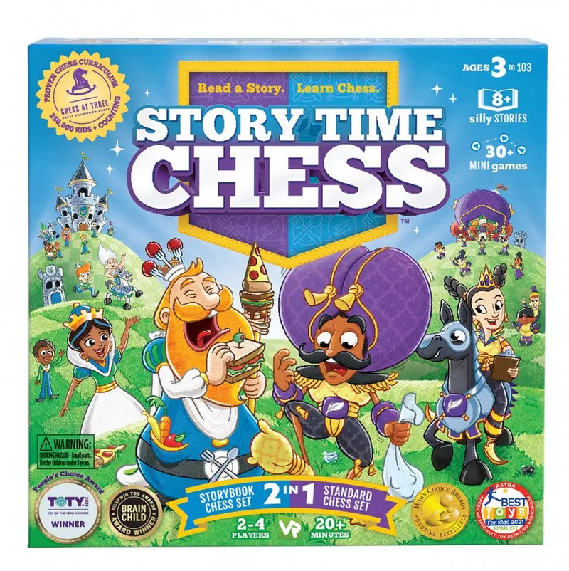 Story Time Chess Set – Learn Through Tales 1
