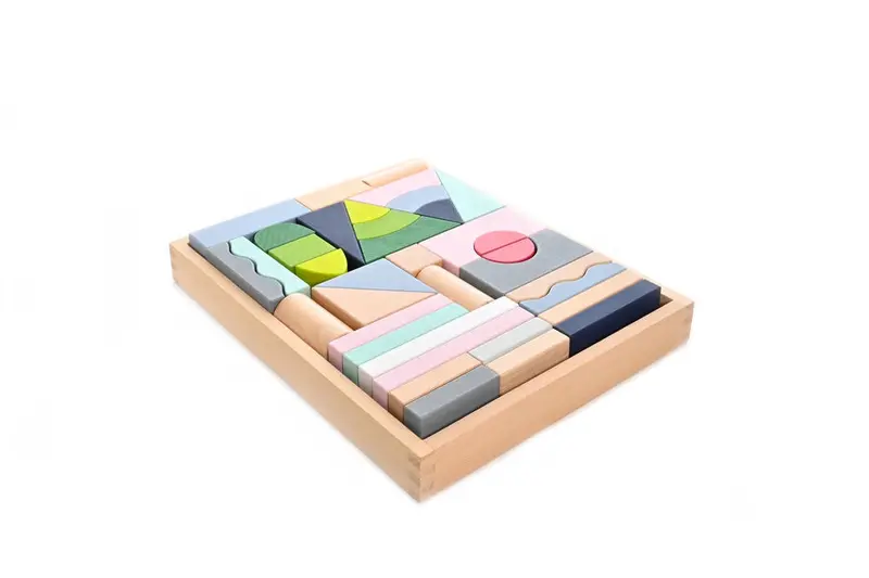 Stylish Lifestyle Building Blocks – 37-Piece Creative Construction Set 1