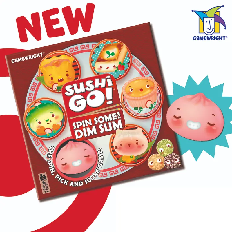 Sushi Go! Card Game – Fast-Paced Dim Sum Themed Party Game 1