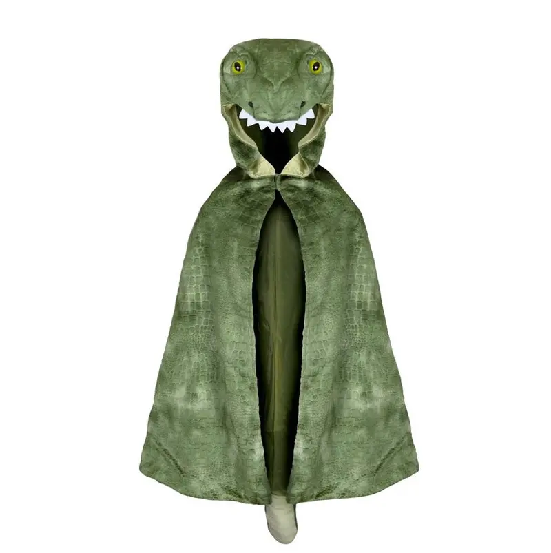 T-Rex Hooded Cape – Dinosaur-Themed Dress-Up (Ages 4–5) 1