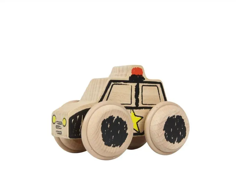 Taxi-Themed Crayon-On-Wheel Toy Vehicle 1