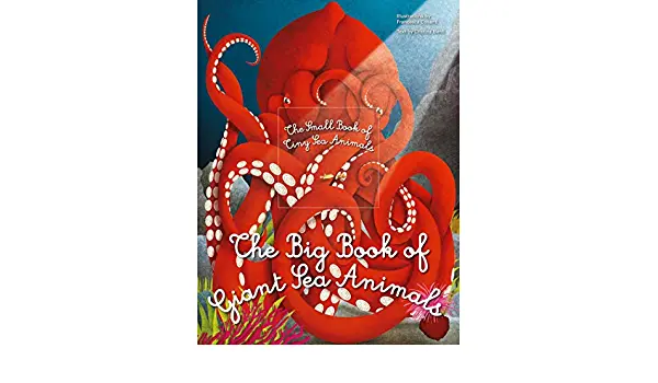 The Big Book Of Giant Sea Creatures & The Small Book Of Tiny Sea Creatures – Dual Ocean-Themed Board Books 1