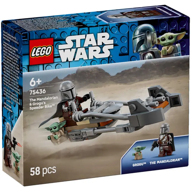The Mandalorian And Grogu’S Speeder Bike Lego Star Wars Set 1