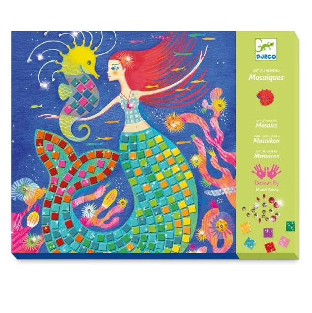 The Mermaid'S Song – Diy Mosaic Art Kit For Kids & Adults 1