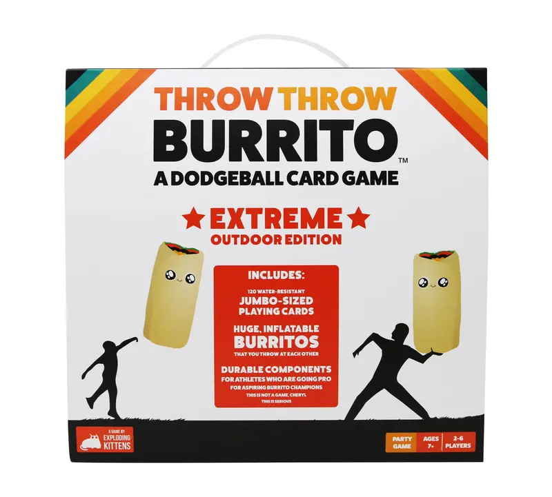 Throw Throw Burrito Extreme: Outdoor Toss Game 1