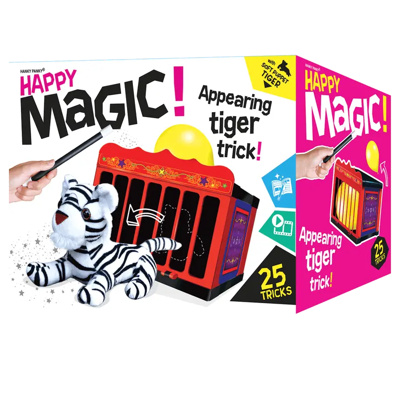 Tiger Cage Illusion Magic Trick Kit 1