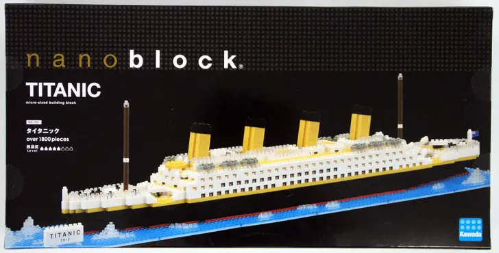 Titanic Nanoblock Replica Building Set 1