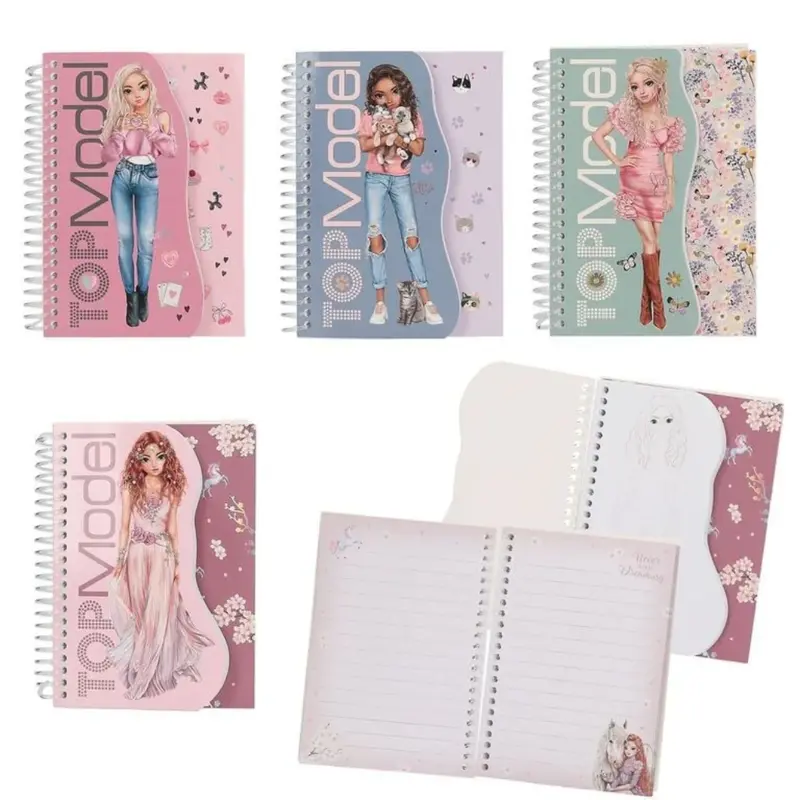 Topmodel A5 Spiral-Bound Notebook – Updated Version 2 1
