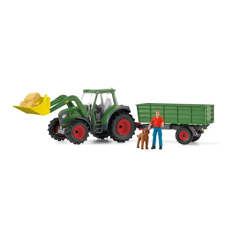 Tractor With Detachable Trailer Playset 1