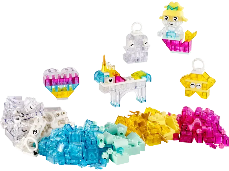 Transparent Lego Storage Box – Modular Organizer 11040 1