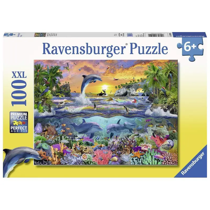 Tropical Paradise – 100-Piece Scenic Jigsaw Puzzle 1