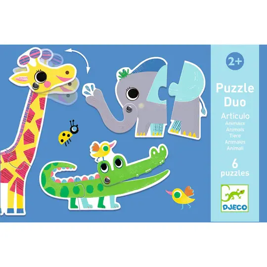 Two-In-One Animal Matching Puzzle 1