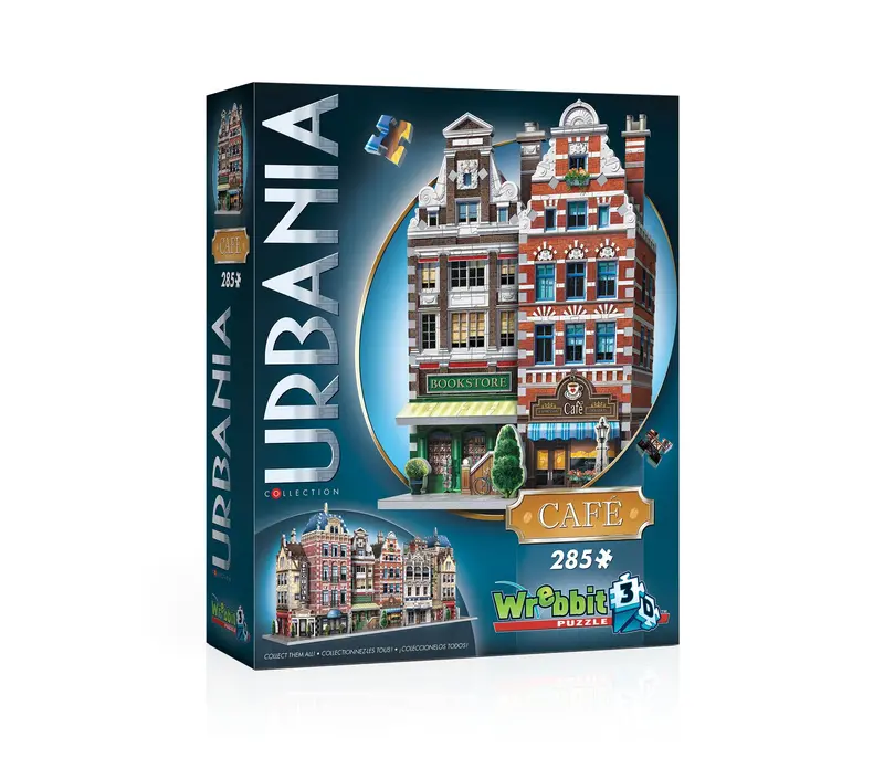 Urbania 3D Cityscape Puzzle – Architectural Layered Assembly Kit 3