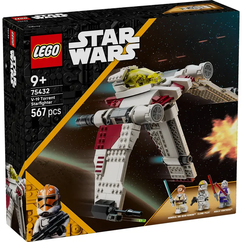 V-19 Torrent Starfighter Space Combat Model – Lego 75432 1