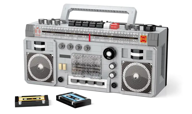 Vintage Radio Building Kit – 1982 Pieces 1