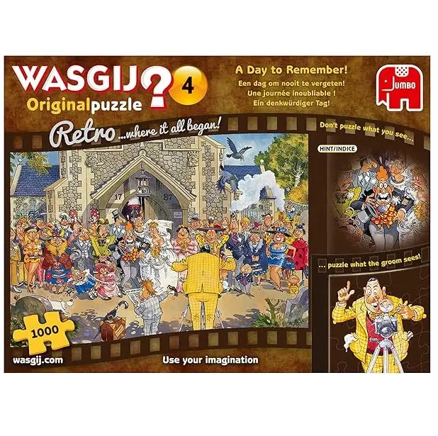 Wasgij 1000-Piece Jigsaw Puzzle: Original Series #4 – A Day To Remember 1