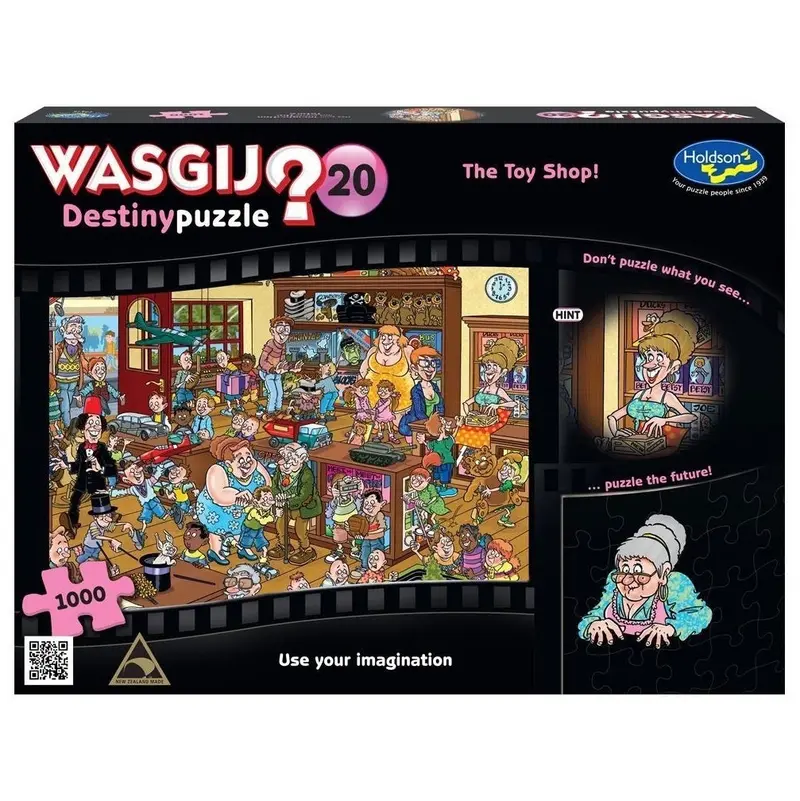 Wasgij Destiny Puzzle 1000-Piece: Toy Shop Scene (No. 20) 1