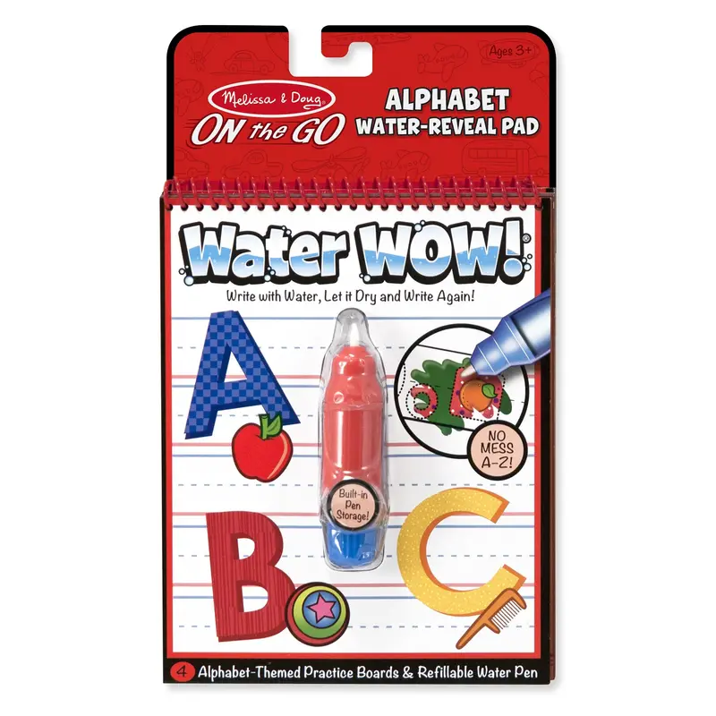 Water Wow! Reusable Coloring Book – Alphabet Edition 1