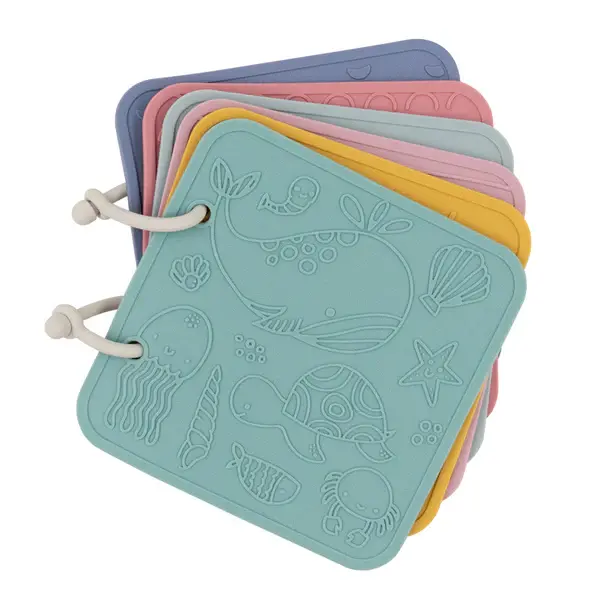 Waterproof Silicone Baby Bath Book 1