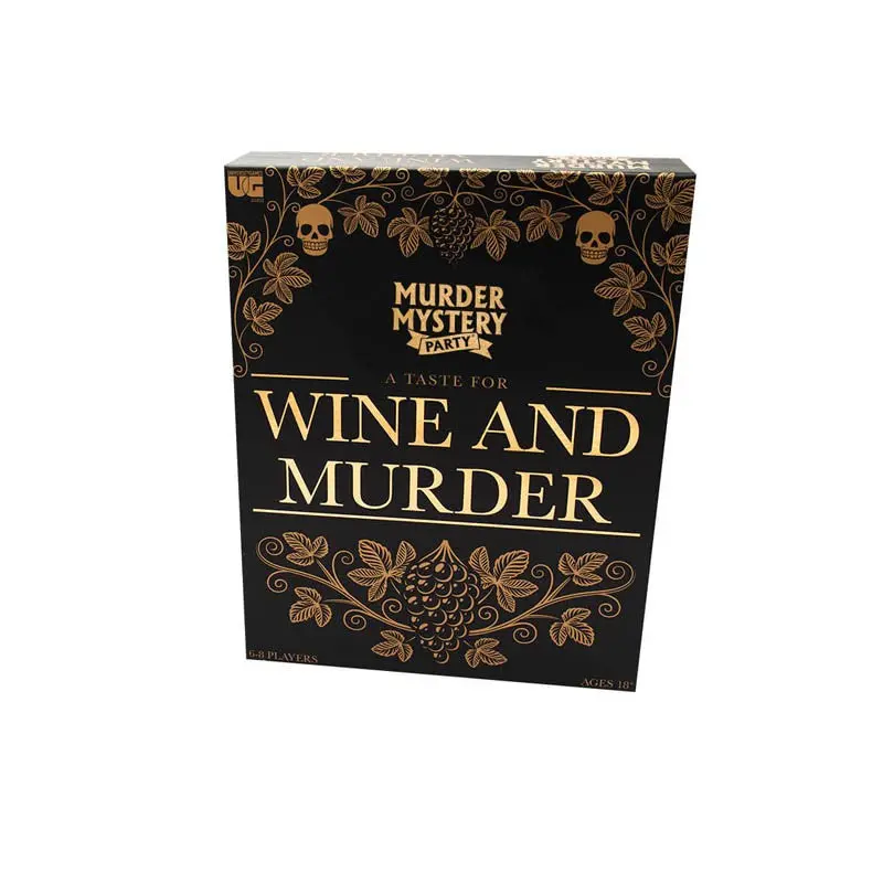 Wine & Whodunit: A Culinary Murder Mystery Game 1