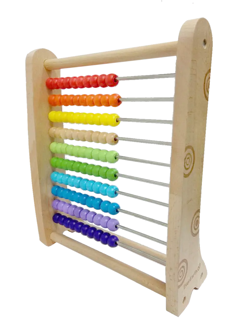 Wooden Abacus Toy – Counting Tool For Numbers 1 To 10 1