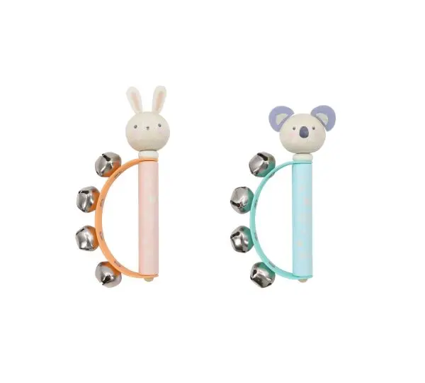 Wooden Bunny And Koala Hand Bells Set 1