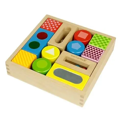 Wooden Sound Discovery Blocks – Sensory Learning Toy For Toddlers 1