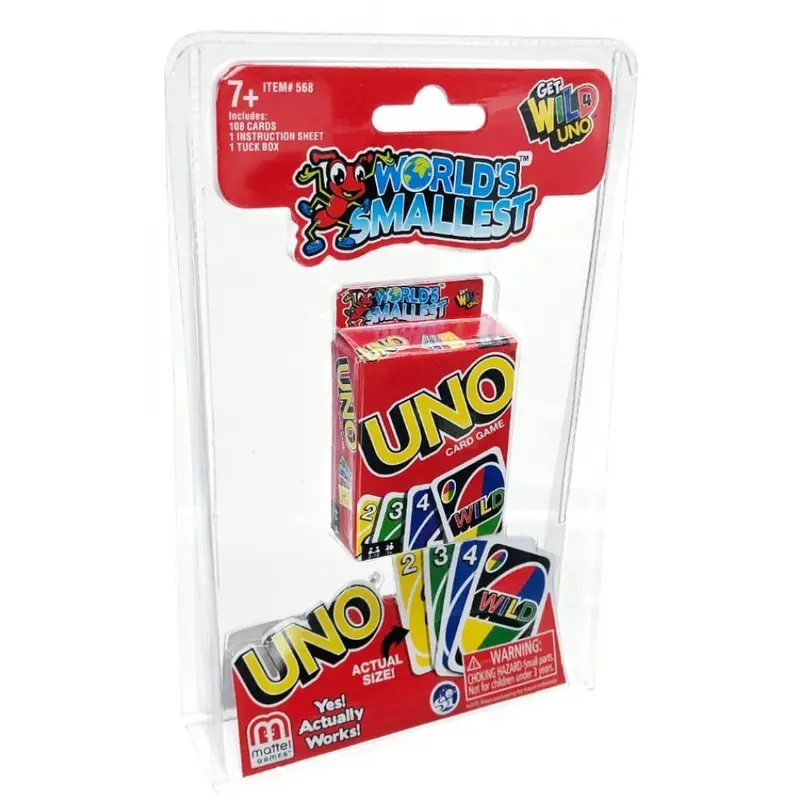 World’S Smallest Uno Card Game Miniature 1