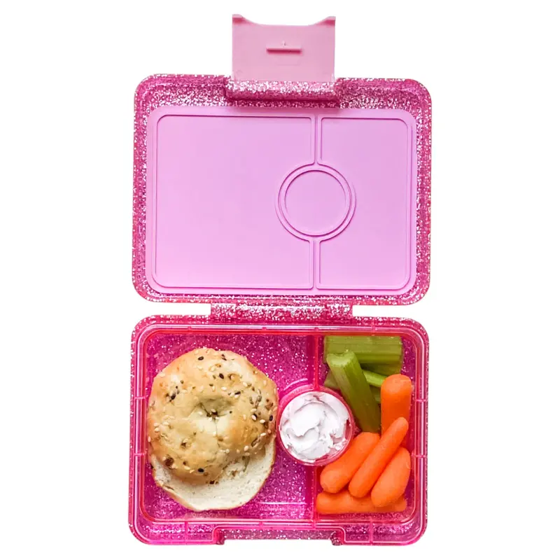 Yumbox Glitter Snack Tray With 3 Compartments 1