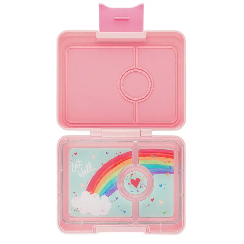 Yumbox Rainbow-Colored Portable Snack Tray 1