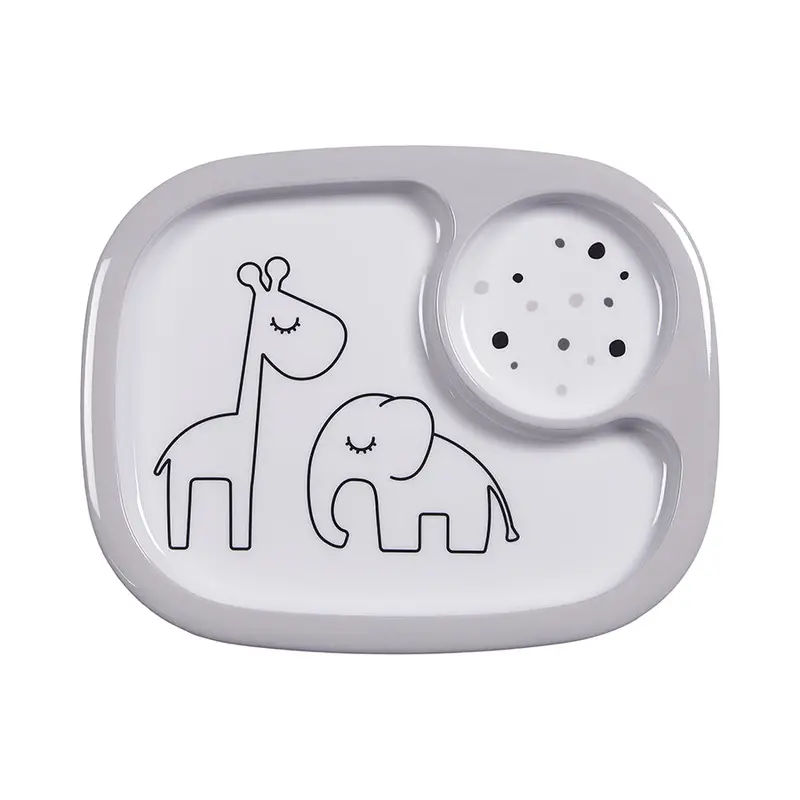 Yummy Mini Sectioned Feeding Plate 2