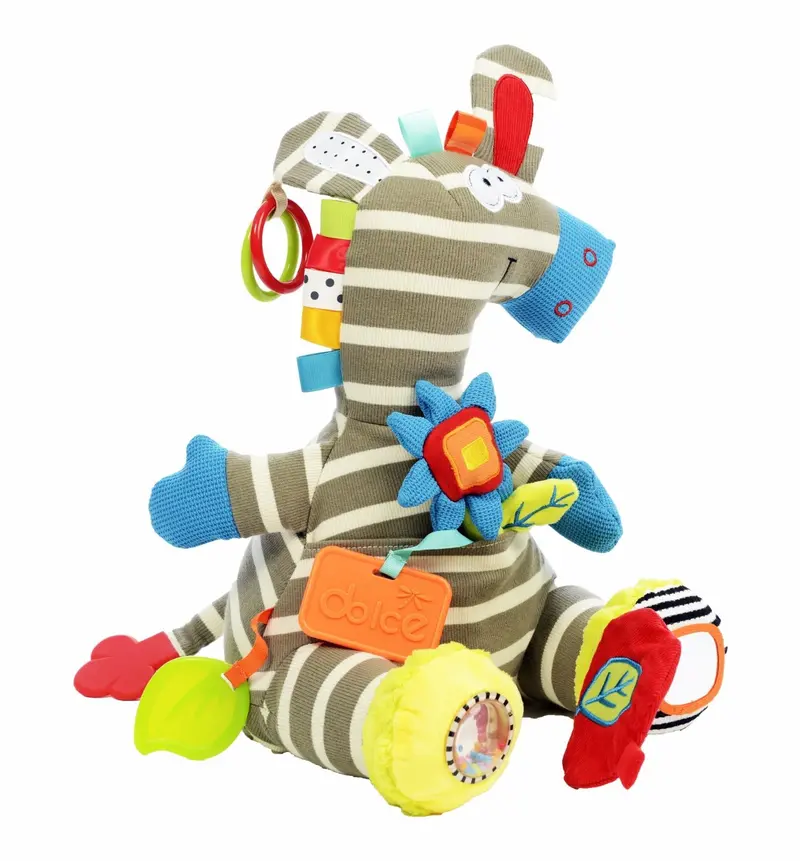 Zeddy The Zebra Activity Toy – Sensory Development Toy For Toddlers 1