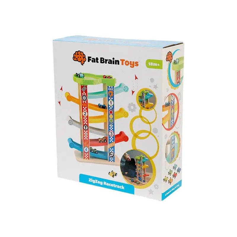 Zig Zag Racing Track Set – Looping Car Raceway 1