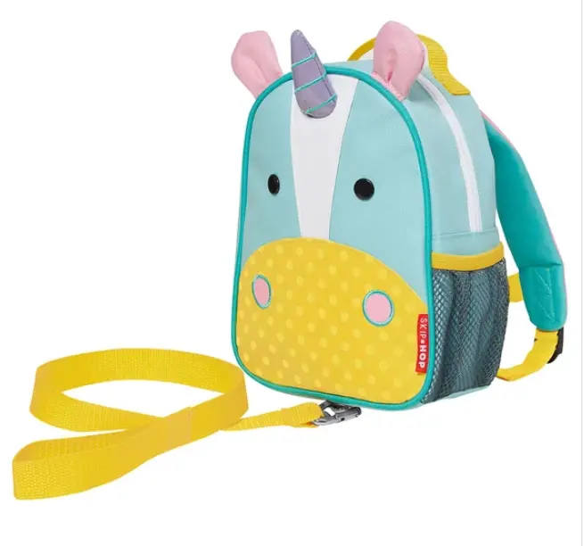 Zoo-Themed Mini Backpack With Adjustable Safety Reins 2