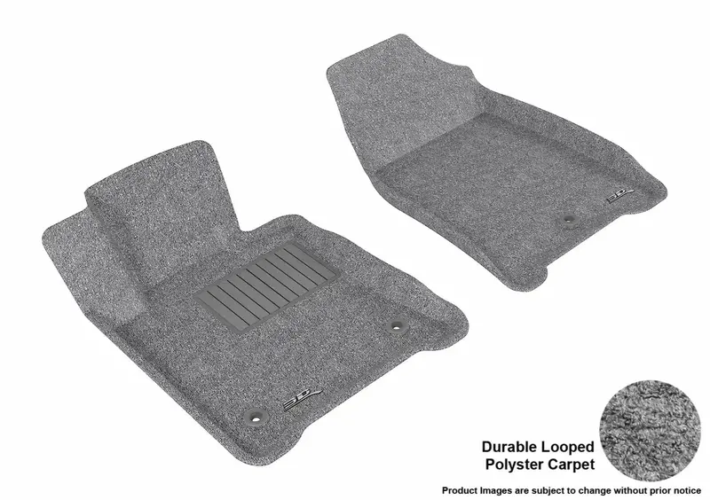 3D Maxpider Classic Floor Mats – Gray, 2-Piece Front Set (Limited Stock) 1