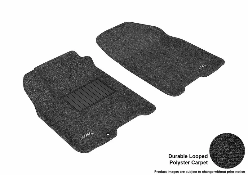 3D Maxpider Classic Floor Mats — L1Ch00812209, Black, 2-Piece Front Set (Limited Stock) 1
