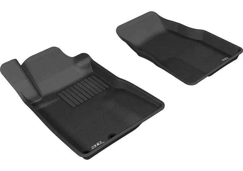 3D Maxpider Kagu Floor Mats – Black, 2-Piece Front Set (L1Fr06511509) 1