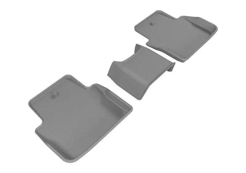 3D Maxpider Kagu Gray Floor Mat Set – 3-Piece, 2Nd Row Fit (Limited Stock) 1