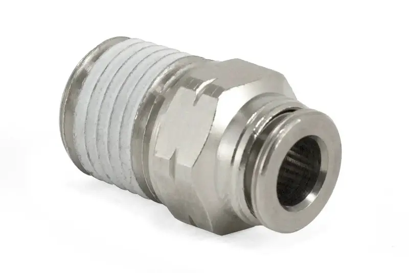 Air Lift 21839 Air Suspension Line Fitting – Push-To-Connect Air Line Adapter 1