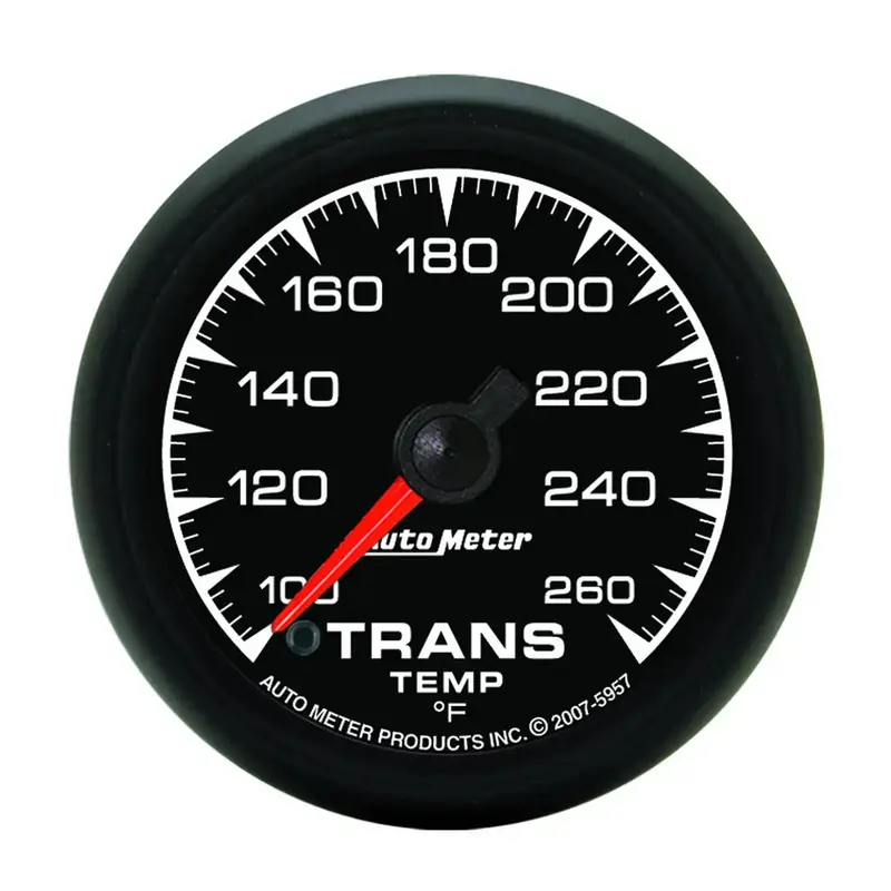 Autometer 5957 Digital Transmission Temperature Gauge – 2-1/16", 100–260°F, Stepper Motor Display 1
