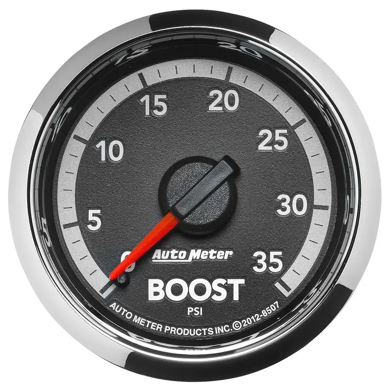 Autometer 8507 Mechanical Boost Gauge – 2-1/16”, 35 Psi, Ram Gen 4 Factory Match 1
