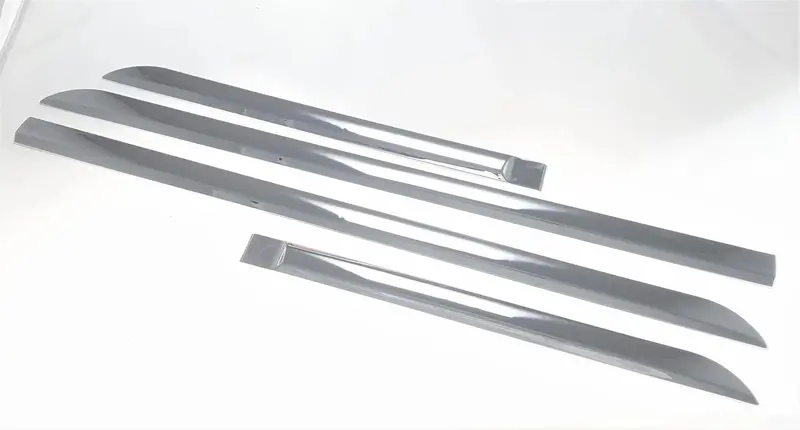 Black Horse Off-Road Door Pillar Post Trim Set For Volkswagen Models 1