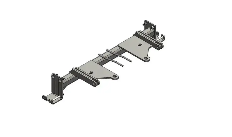 Blue Ox Bx2003 Tow Bar Base Plate – Includes Standard Attachment Tabs, 3-Ton Rating 1