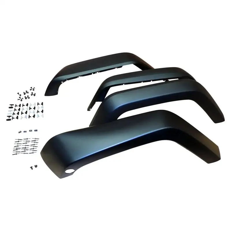 Crown Automotive Smooth-Finish Paintable Fender Flare Kit – 4-Piece Set For 2007–2018 Jeep Jk Wrangler 1