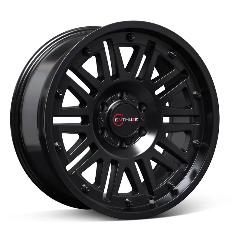 Enthuze Entp701G-1790T-12 Storm Satin Black Wheel Cover 1