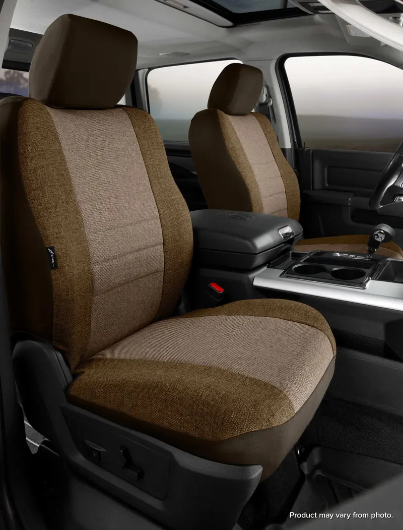 Fia Oe37-26 Taupe Custom-Fit Front Seat Covers – Oe30 Series Tweed Style 1