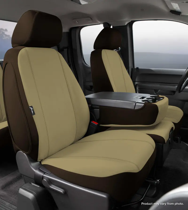 Fia Sp88-21 Taupe Seat Protector – Custom-Fit Poly-Cotton Cover For Front Seats (Sp80 Series) 1