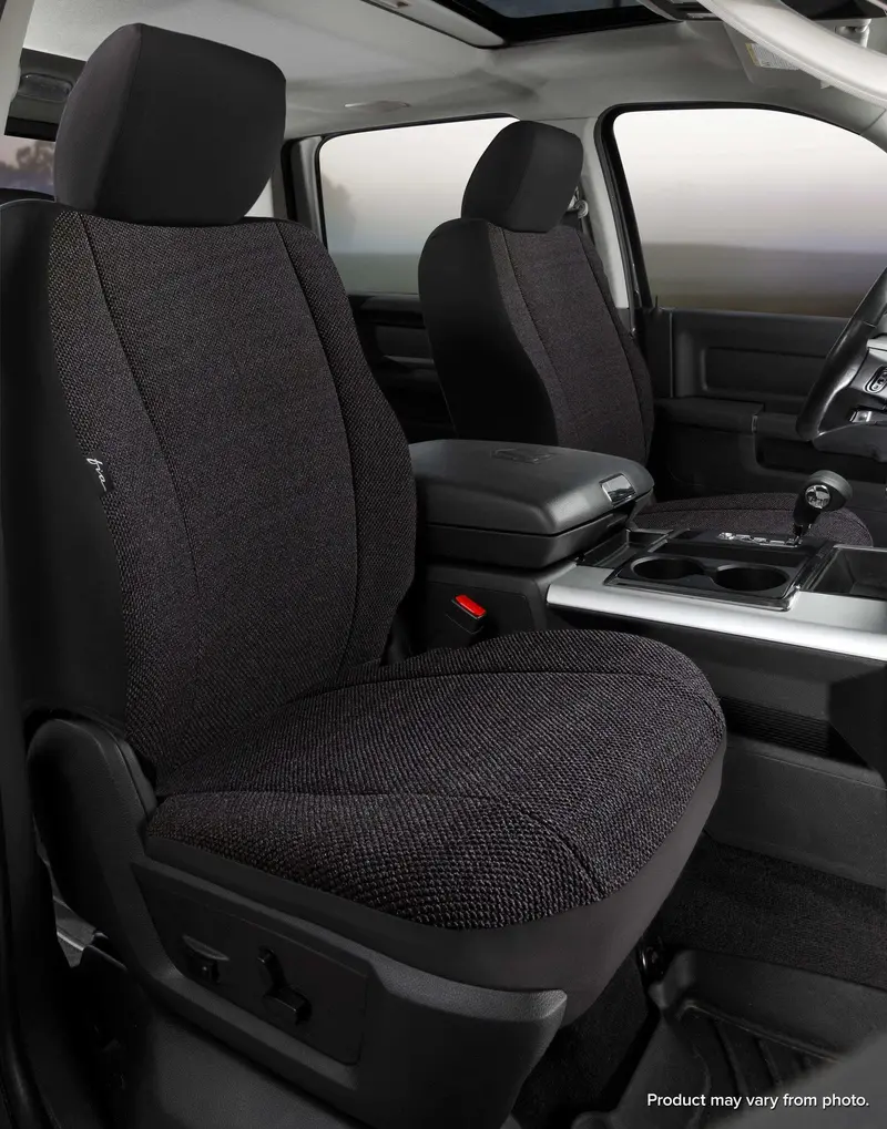 Fia Trs4022 Black Saddle Blanket Seat Cover – Wrangler-Specific Solid Fabric Front Cover (Trs40 Series) 1